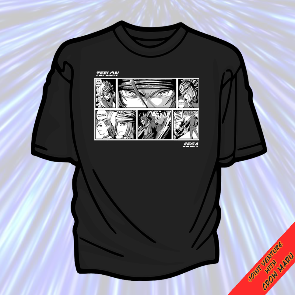 Shadow Manga - Teflon Sega - T shirt – TeflonSega